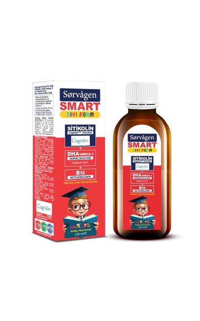 Sorvagen Smart Sıvı Sitikolin DHA Omega 3 150ml