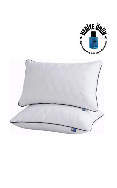 Soub Sleep 2'Li Kapitoneli Sıvı Geçirmez Fermuarlı Yastık Kılıfı 50X70 Cm