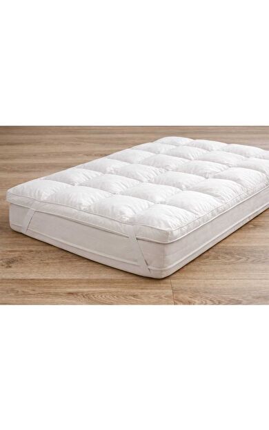 Soub Sleep %100 Kaz Tüyü Yatak Pedi 7 Cm Şiltesi Topper