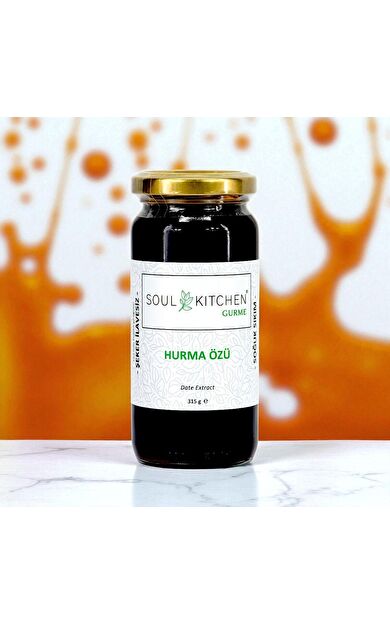 Soul Kitchen Gurme Hurma Özü 315gr (Soğuk Sıkım) (Şeker İlavesiz)
