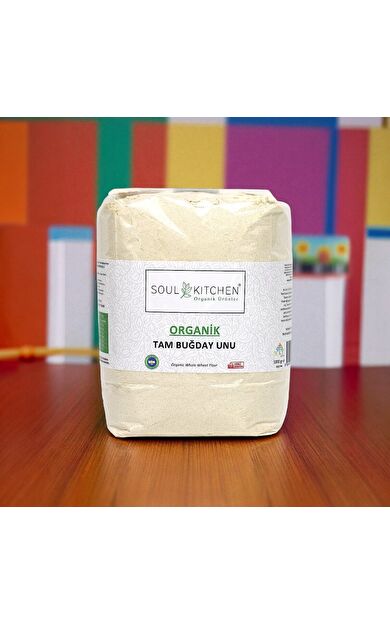 Soul Kitchen Organik Tam Buğday Unu 1000gr