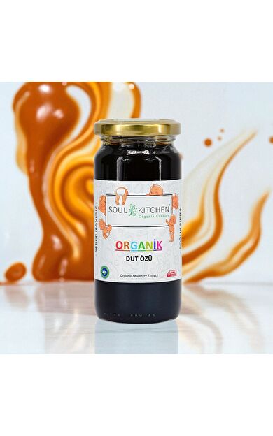 Soul Kitchen Organik Dut Özü 315gr (Soğuk Sıkım) (Şeker İlavesiz)