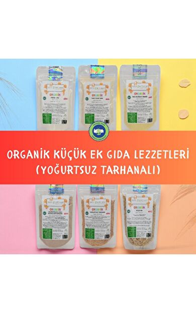 Soul Kitchen Organik Küçük Ek Gıda Lezzetleri Seti  (YOĞURTSUZ TARHANALI)