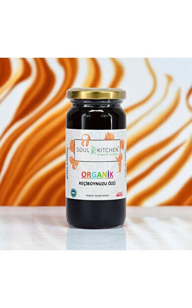 Soul Kitchen Organik Keçiboynuzu Özü 315gr (Soğuk Sıkım) (Şeker İlavesiz)