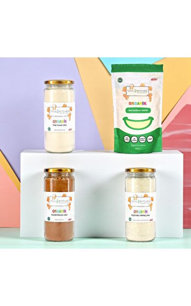 Soul Kitchen Organik Ek Gıda Seti 4'lü Paket Model 7