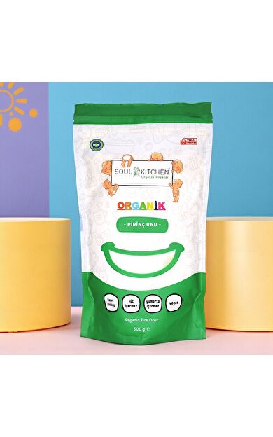 Soul Kitchen Organik Pirinç Unu 500gr
