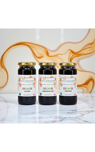 Soul Kitchen Organik Ek Gıda Seti 3'lü Özler Paketi Model 8