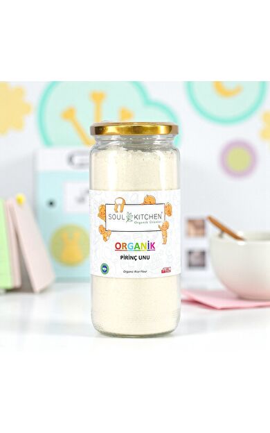 Soul Kitchen Organik Pirinç Unu cam 300gr