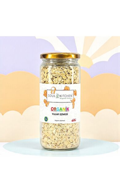 Soul Kitchen Organik Yulaf Ezmesi cam 200gr