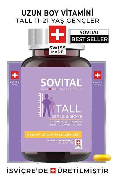 Sovital Tall Uzamaya Yardımcı 90 Softgels