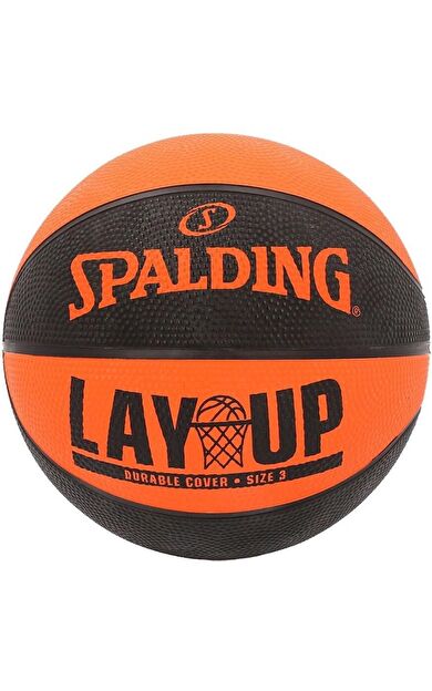 Spalding Basketbol Topu 2021 Layup Orange/Black Size:3 (84366Z)