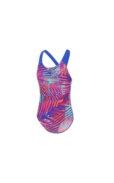 Speedo Digi Alv Spbk Jf Blue Çocuk Yüzücü Mayosu 8-00262318163 Mavi