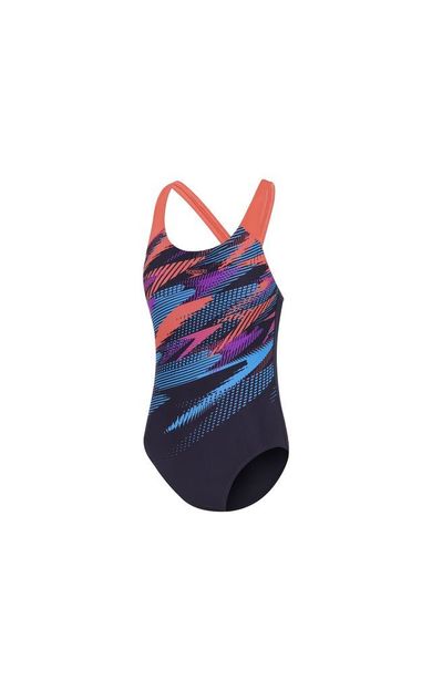 Speedo Digi Plmt Spbk Jf Blue Kız Çocuk Mayosu 8-00262518192 Mavi