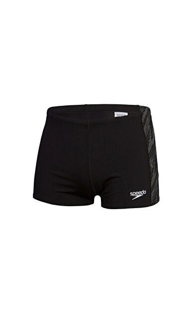 Speedo Hyperboom Pnl Asht Am Blk/Wht Erkek Yüzücü Mayosu 8-00301417216 Siyah