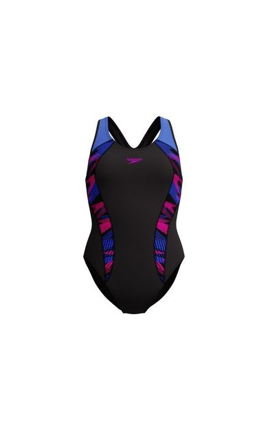 SPEEDO SPEEDO PLMT PT LNBK AF BLACK Kadın Yüzme Mayosu 8-00305418177 Siyah