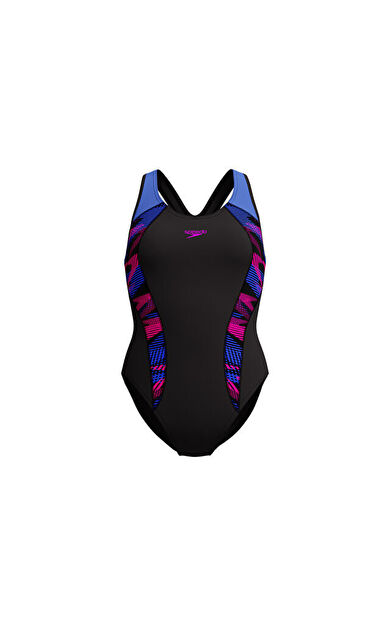 SPEEDO SPEEDO PLMT PT LNBK AF BLACK Kadın Yüzme Mayosu 8-00305418177 Siyah