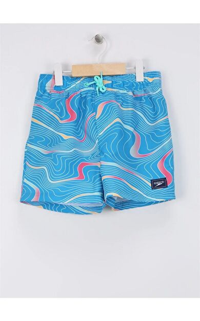 Speedo 8-00318916525 Digi Prt 13" Wsht Jm Erkek Çocuk Şort Mayo