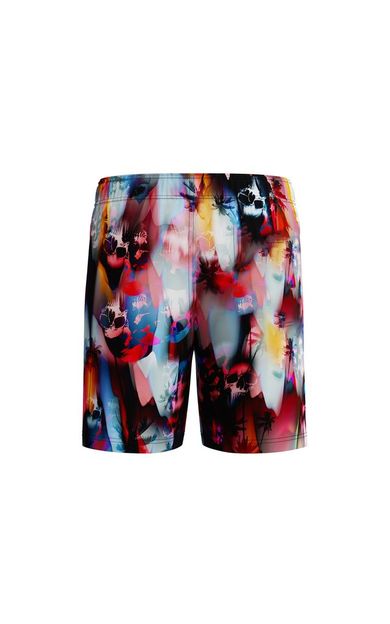 Speedo Speedo Digi Print 15  Wsht Jm Black Erkek Yüzme Şortu 8-00335118242 Siyah