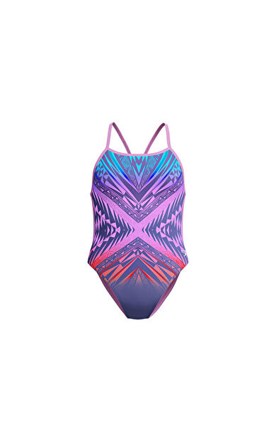 SPEEDO SPEEDO PLMT DIGI VBK 1PC AF BLUE Kadın Yüzme Mayosu 8-00349918346 Mavi