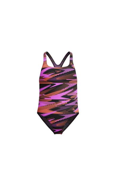 Speedo Hyperboom Alv Mdlt Jf Purple Kız Çocuk Mayosu 8-00372818290 Mor
