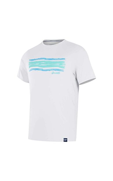 Speedo 8-00395600008 Ss Graphic Swim Shirt Am Erkek Güneş Koruyucu Tişört