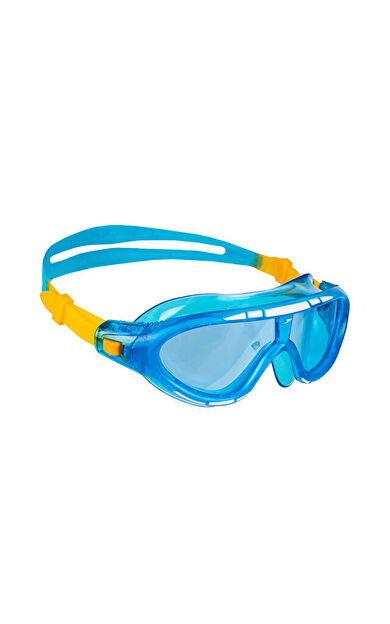 Speedo Rift Gog Ju Blue/Orange Çocuk Yüzücü Gözlüğü 8-012132255 Mavi