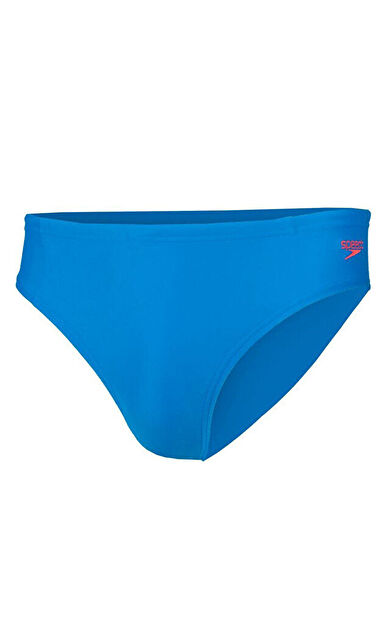 Speedo Mavi Erkek Çocuk Mayosu 8-05533B492 Ess Logo 6.5Cm Brf Jm Blue Red
