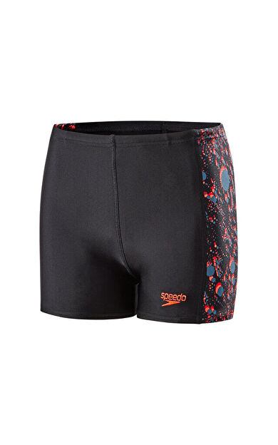 Speedo Erkek Çocuk Mayosu Siyah Av Pn Asht V3 Jm Blk Red 8-09530C238