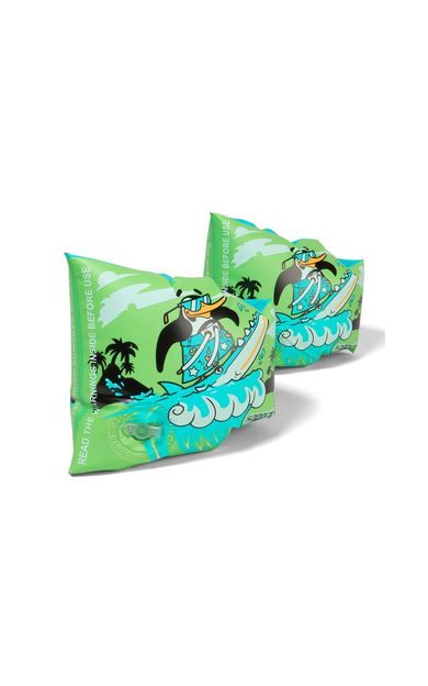 Speedo Speedo Prt Armbands Iu Green/Blue Çocuk Yüzme Kolluğu 8-1173414661 Yeşil