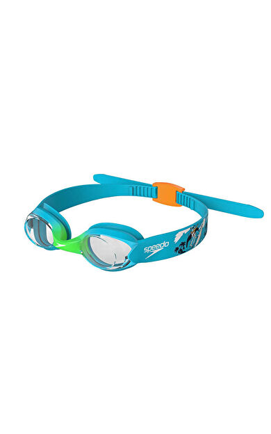 Speedo Illusion Gog iu Blue/Green Çocuk Yüzücü Gözlüğü 8-1211514638 Mavi