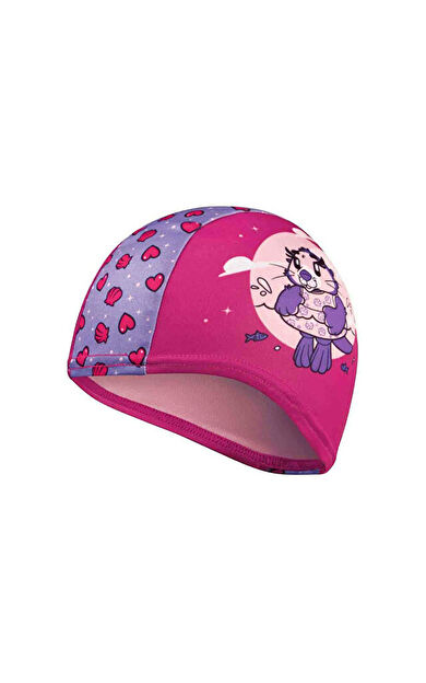 Speedo Printed Poly Cap iu Pink/Purple Çocuk Bonesi 8-1224114676 Pembe
