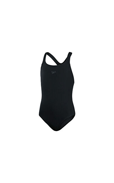 Speedo Eco End Medalist Kız Çocuk Yüzücü Mayosu 8-134570001 Siyah