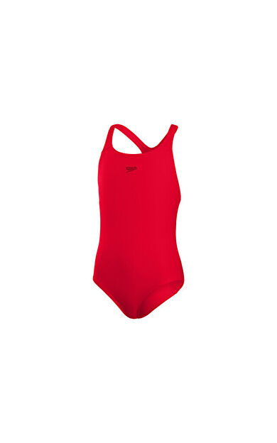 Speedo Speedo Eco End+ Mdlt Jf Kız Çocuk Mayosu 8-134576446Kırmızı