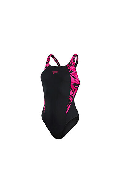 Speedo Hyper Boom Msbk Kadın Yüzücü Mayosu 8-13470G720 Siyah