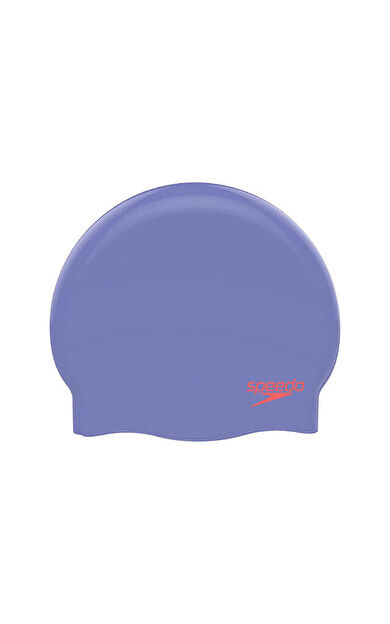Speedo Moulded Silc Cap Çocuk Silikon Yüzücü Bonesi 8-70990D438 Mor