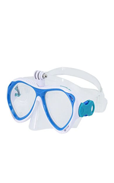 Speedo SOL25003-RLPL Ju Dual Lenses Mask With Camera Mount Çocuk Yüzücü Gözlüğü