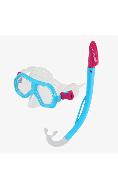 Speedo SOL25004C-LACY Ju Dual Lenses Mask With Snrkl Çocuk Şnorkel Set