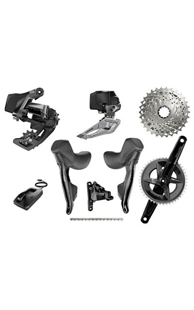 SRAM Rival AXS Kablosuz Yol Bisikleti Grup Vites Seti 2x12 | 48-35 -172.5mm