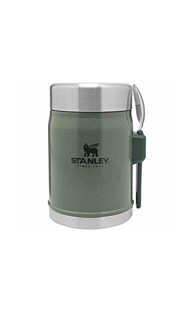 Stanley Classic Legendary Kaşikli Yemek Termosu 0.4L Yemek Termosu 10-09382-004 Yeşil