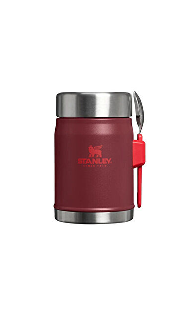 Stanley Classic Legendary Kaşikli Yemek Termosu 0.4L Yemek Termosu 10-09382-112 Kırmızı