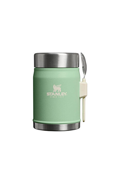 Stanley Classic Legendary Kaşıklı Yemek Termosu 0.4L Yemek Termosu 10-09382-113 Yeşil