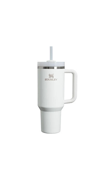 Stanley The Quencher H2.O Flowstate Tumbler 1.18L Pipetli Termos 10-10824-803 Beyaz
