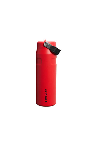 Stanley The iceflow Bottle Flip Straw 2.0 0.7L Pipetli Termos 10-11283-0507 Kırmızı
