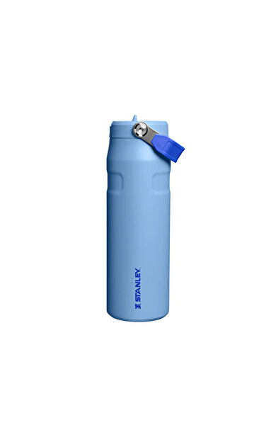 Stanley The iceflow Bottle Flip Straw 2.0 0.7L Pipetli Termos 10-11283-0509 Mavi