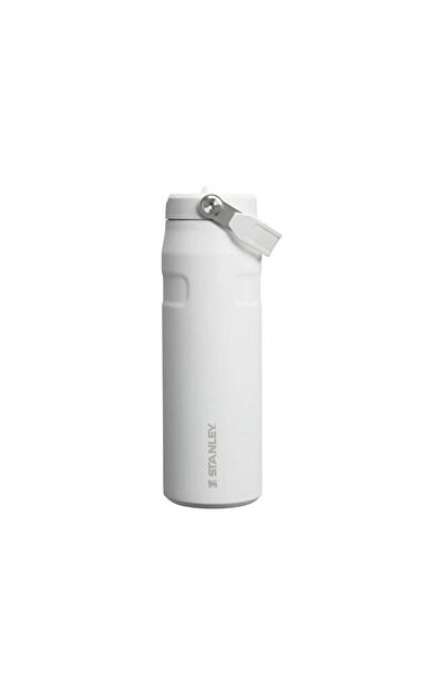 Stanley The iceflow Bottle Flip Straw 2.0 0.70L Pipetli Termos 10-11283-144 Beyaz