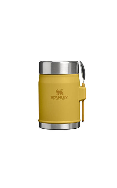 Stanley THE LEGENDARY FOOD JAR + SPORK 0.4L Yemek Termosu 10-11353-0109 Sarı