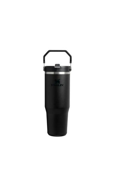 Stanley The Iceflow Flip Straw 2.0 Tumbler 0.89L Pipetli Termos 10-12043-071 Siyah