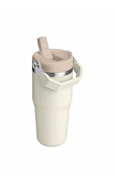 The IceFlow™ Flip Straw 2.0 Tumbler 0.41L / 14oz Cream Termos