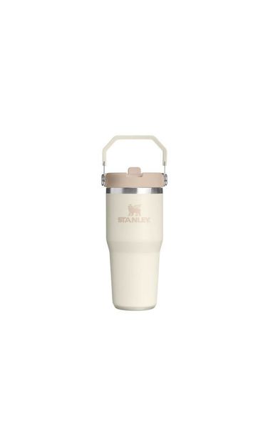 Stanley The IceFlow Flip Straw 2.0 Tumbler 0.41L Pipetli Termos 10-12045-0115 Bej