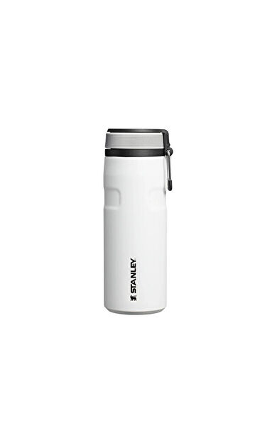 Stanley The IceFlow Bottle Twist Flip 0.47L Klasik Termos 10-12106-0193 Beyaz